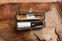 Handmade Cigar Holder Meerschaum Pipes, Smooth White, Fitted Case, Astaş