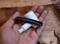Handmade Astaş Meerschaum Pipes, Poker,White, 9MM Filtered, With Fitted Case