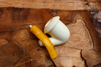 Handmade Astaş Meerschaum Pipes, Calabash Style, Smooth Large, With Fitted Case