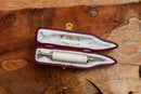 Handmade Astaş Meerschaum Pipes, Smooth, Tamper, With Fitted Case
