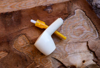 Astaş Meerschaum Pipes, Handmade, Freehand, Smooth Carved, With Fitted Case