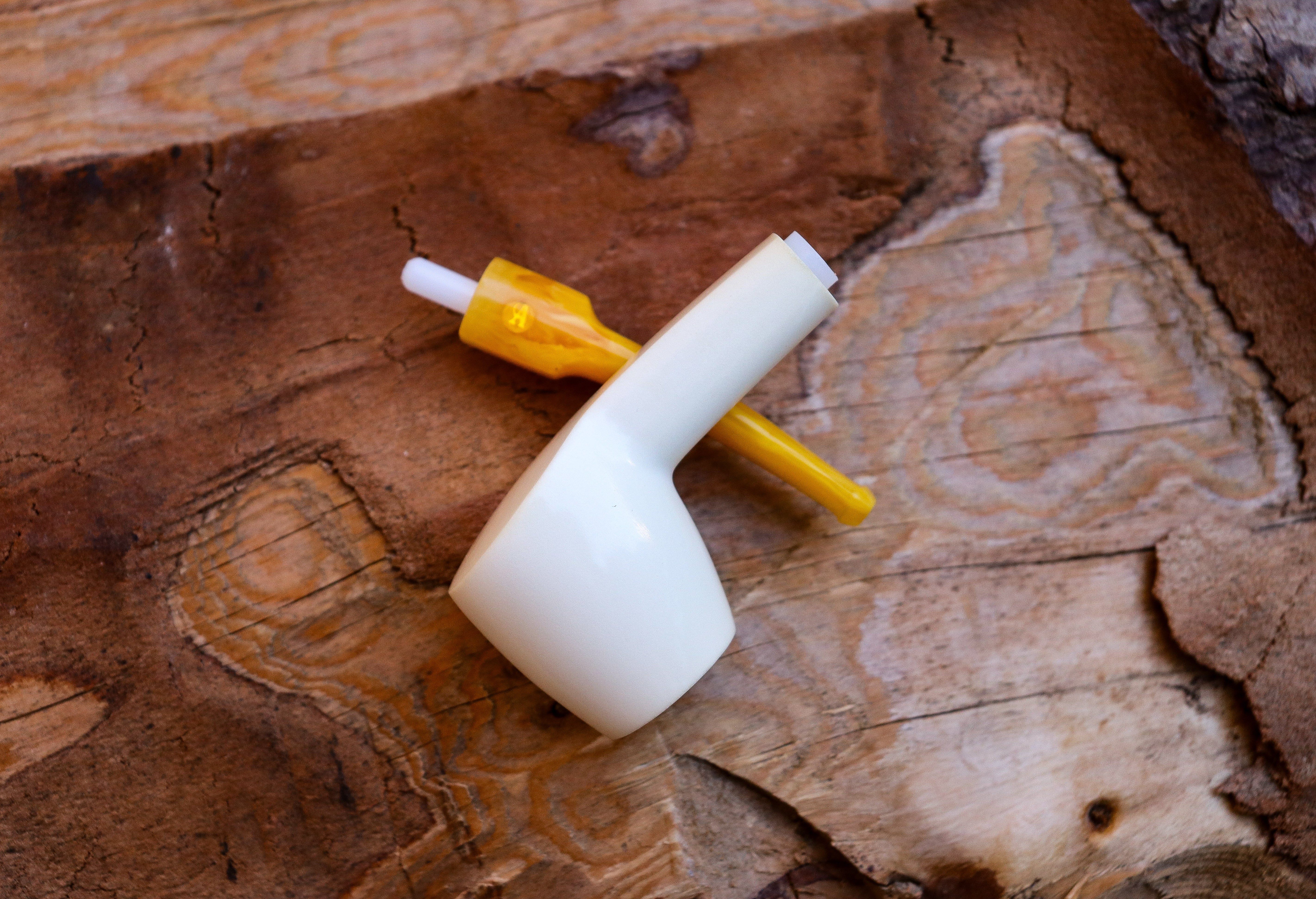 Astaş Meerschaum Pipes, Handmade, Freehand, Smooth Carved, With Fitted Case
