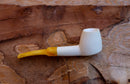 Astaş Meerschaum Pipes, Handmade, Freehand, Smooth Carved, With Fitted Case
