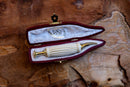 Handmade Astaş Meerschaum Pipes, Tamper, White, With Fitted Case