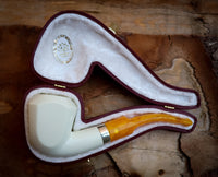 Panel Meerschaum Pipe