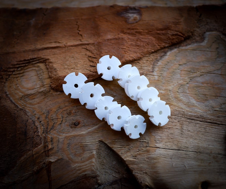 Universal High Absorbent Natural Meerschaum Bowl Filters (10×) - Astaş Meerschaum