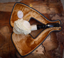 Chevailer Patterned Meerschaum Pipe