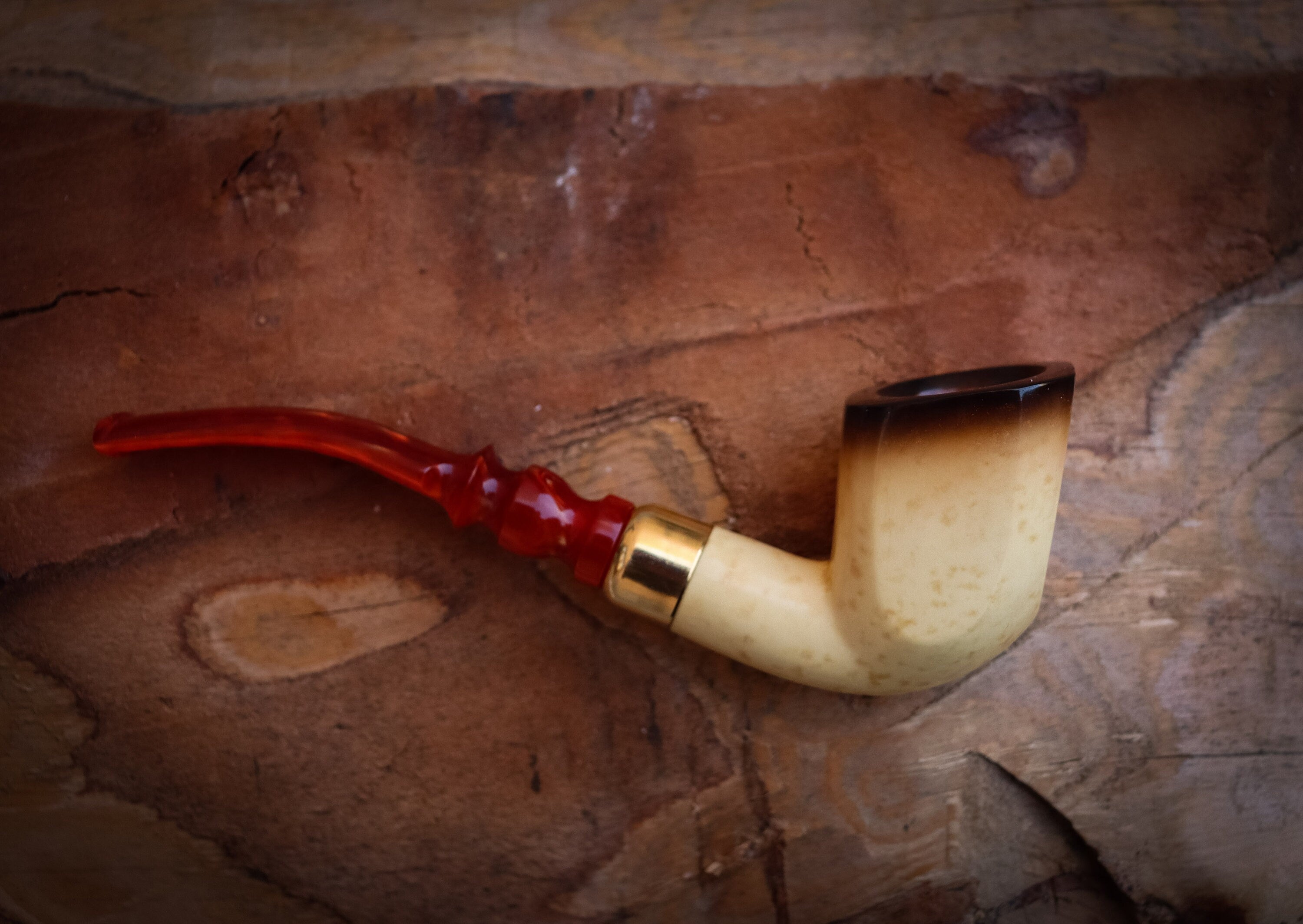 Panel Meerschaum Pipe