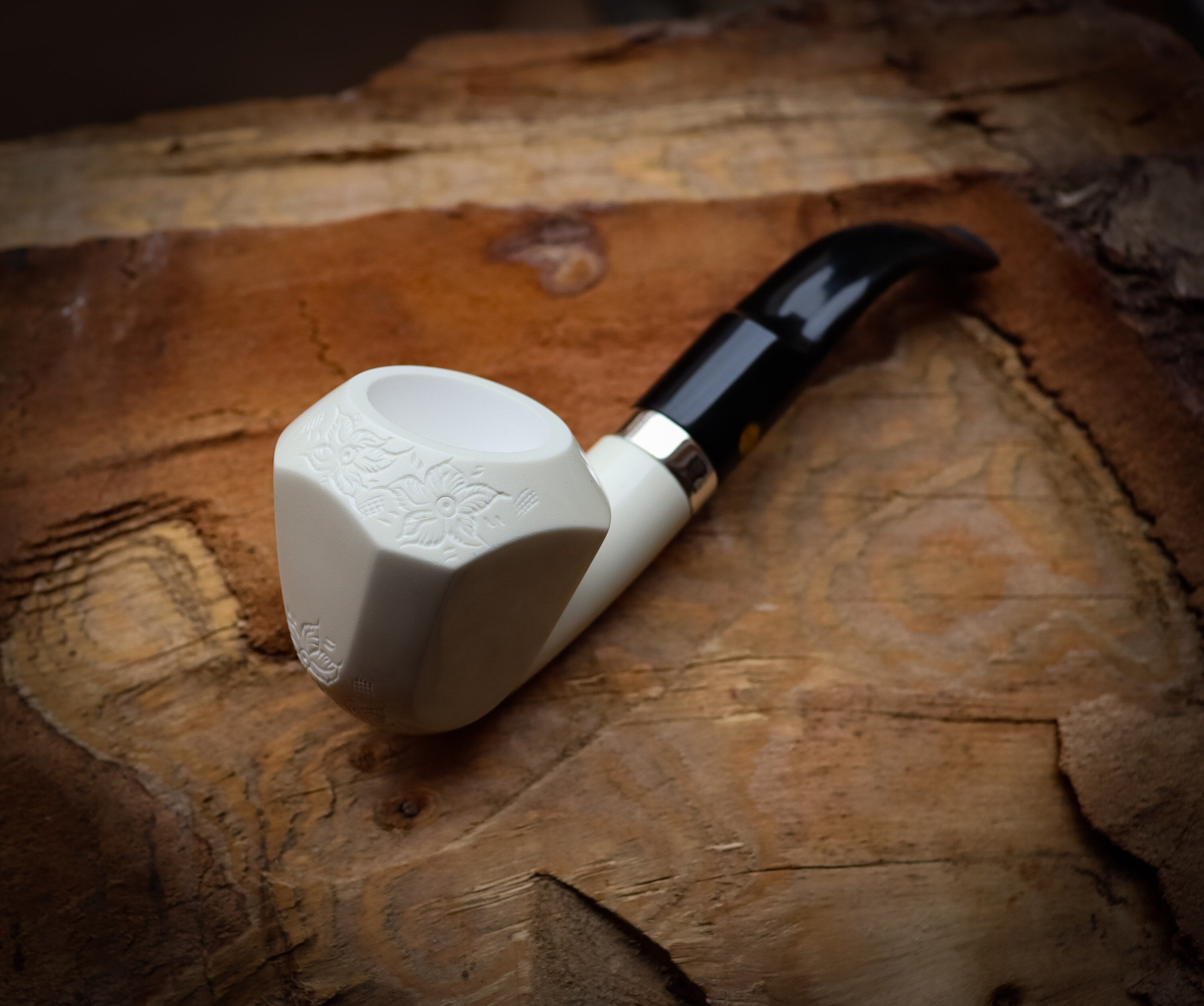 Panel Meerschaum Pipe