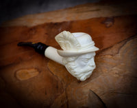 Bavaria Patterned Model Meerschaum Pipe