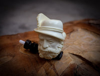 Bavaria Patterned Model Meerschaum Pipe