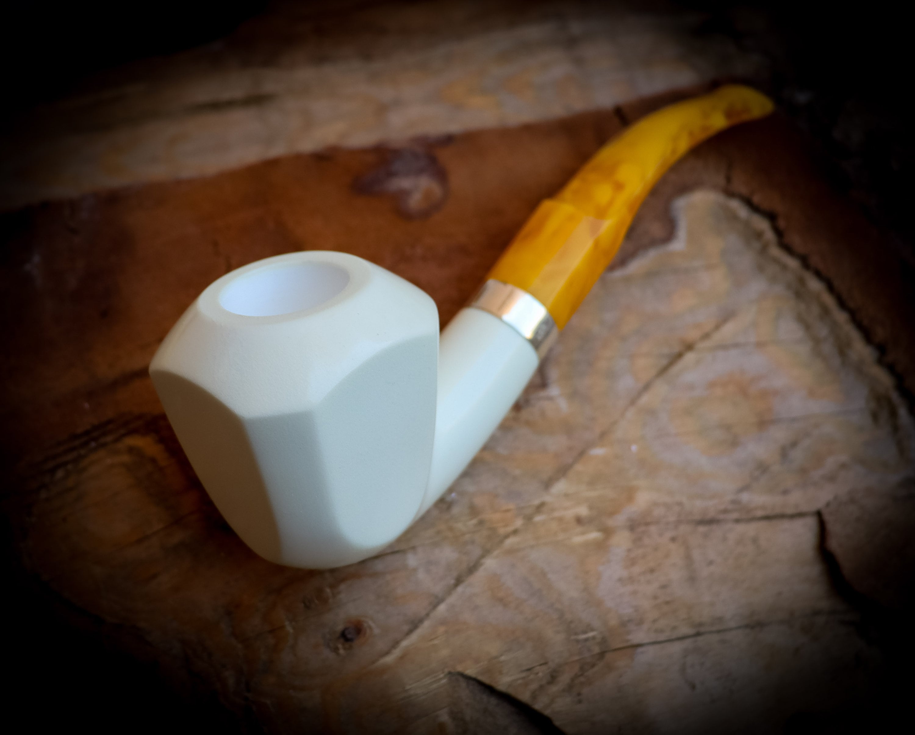 Panel Meerschaum Pipe