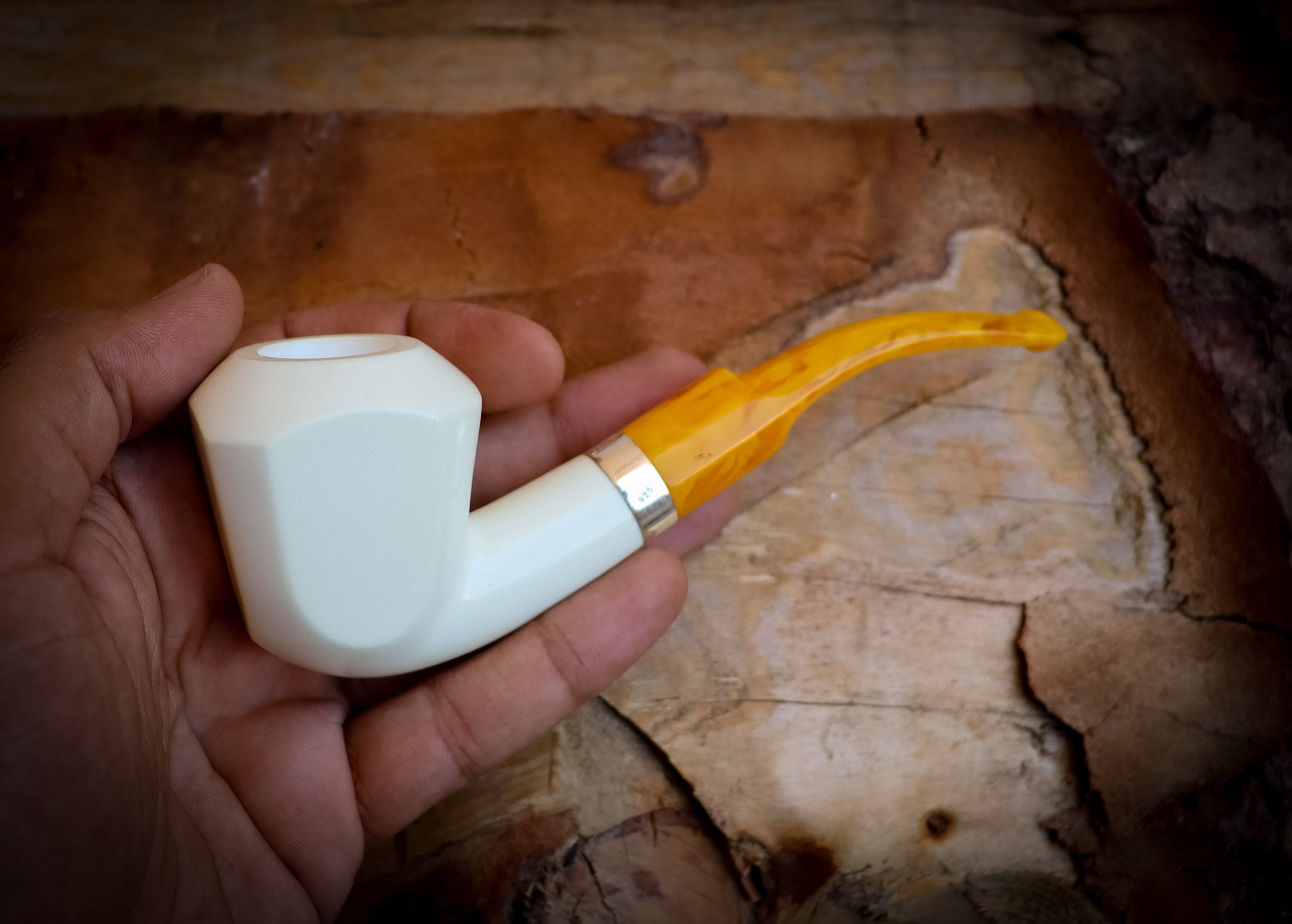 Panel Meerschaum Pipe