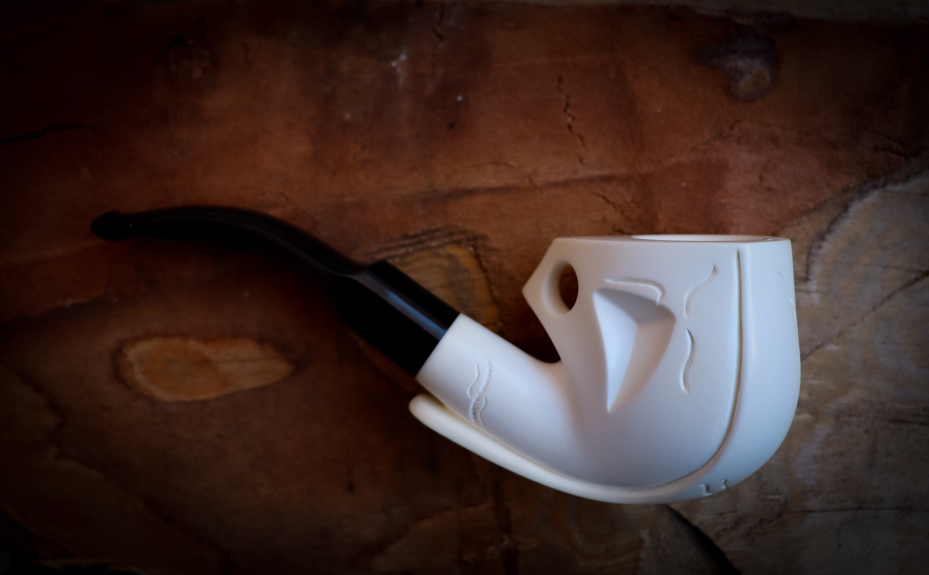 Freehand Model Meerschaum Pipe