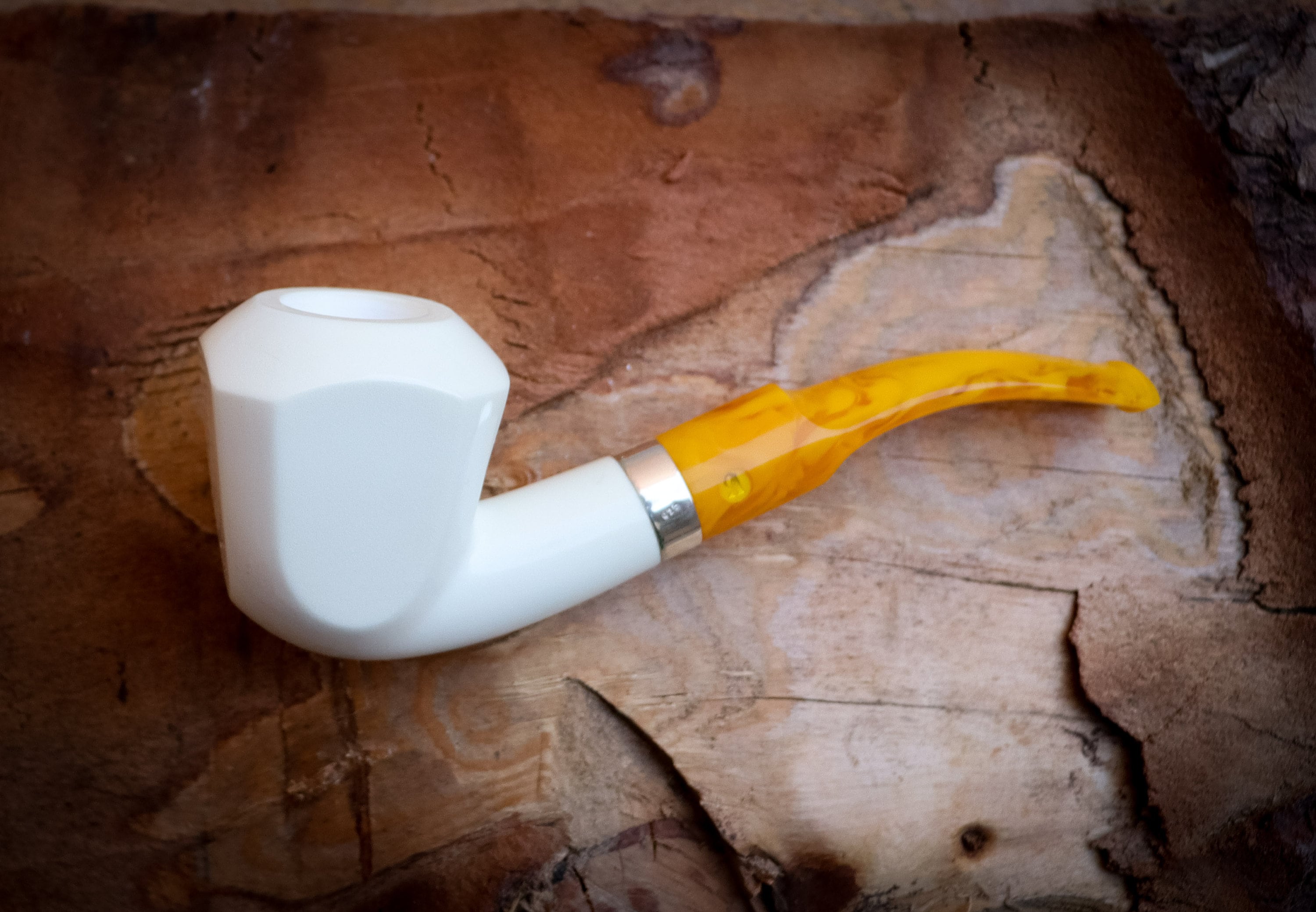 Panel Meerschaum Pipe