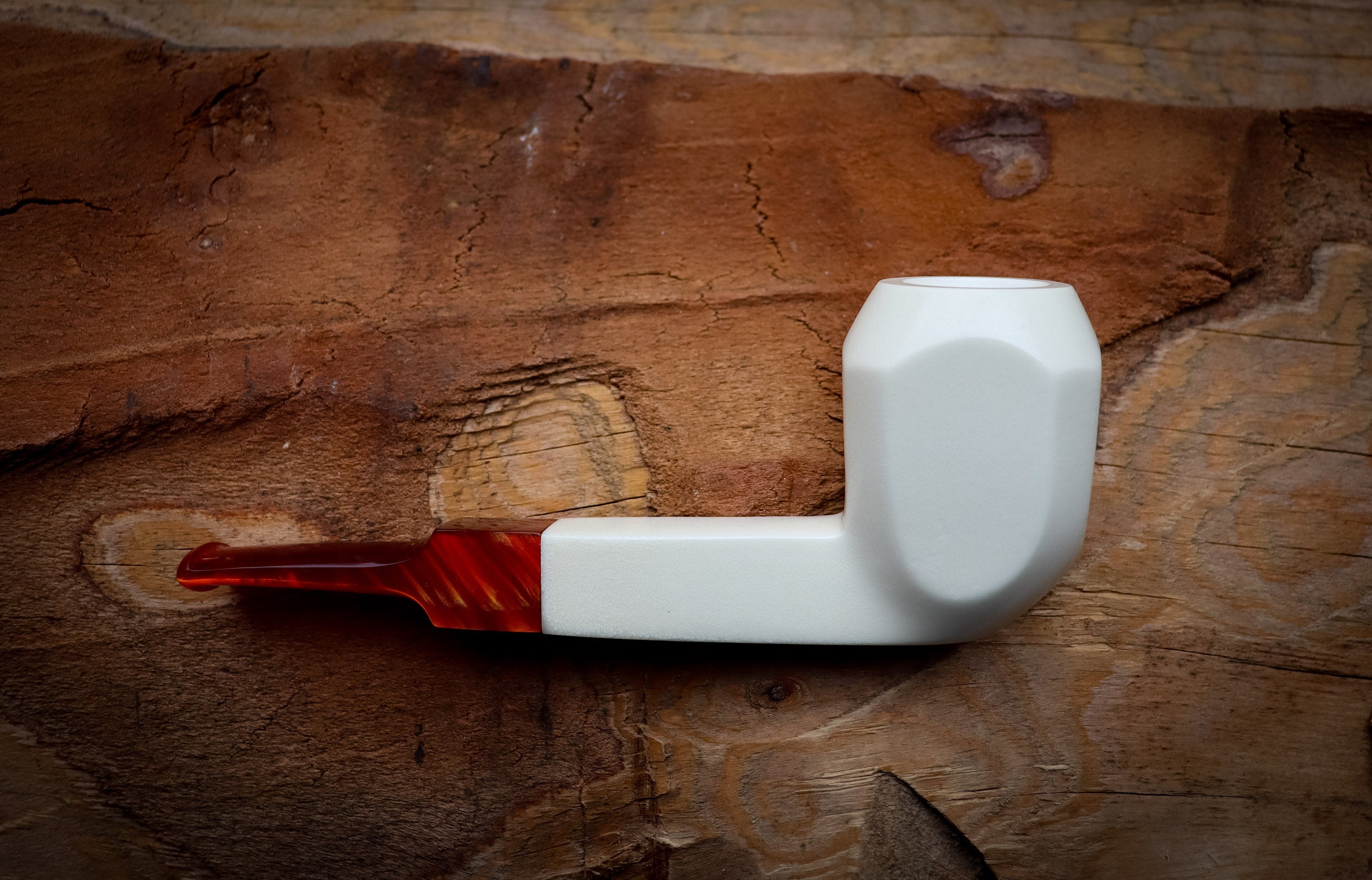 Panel Meerschaum Pipe