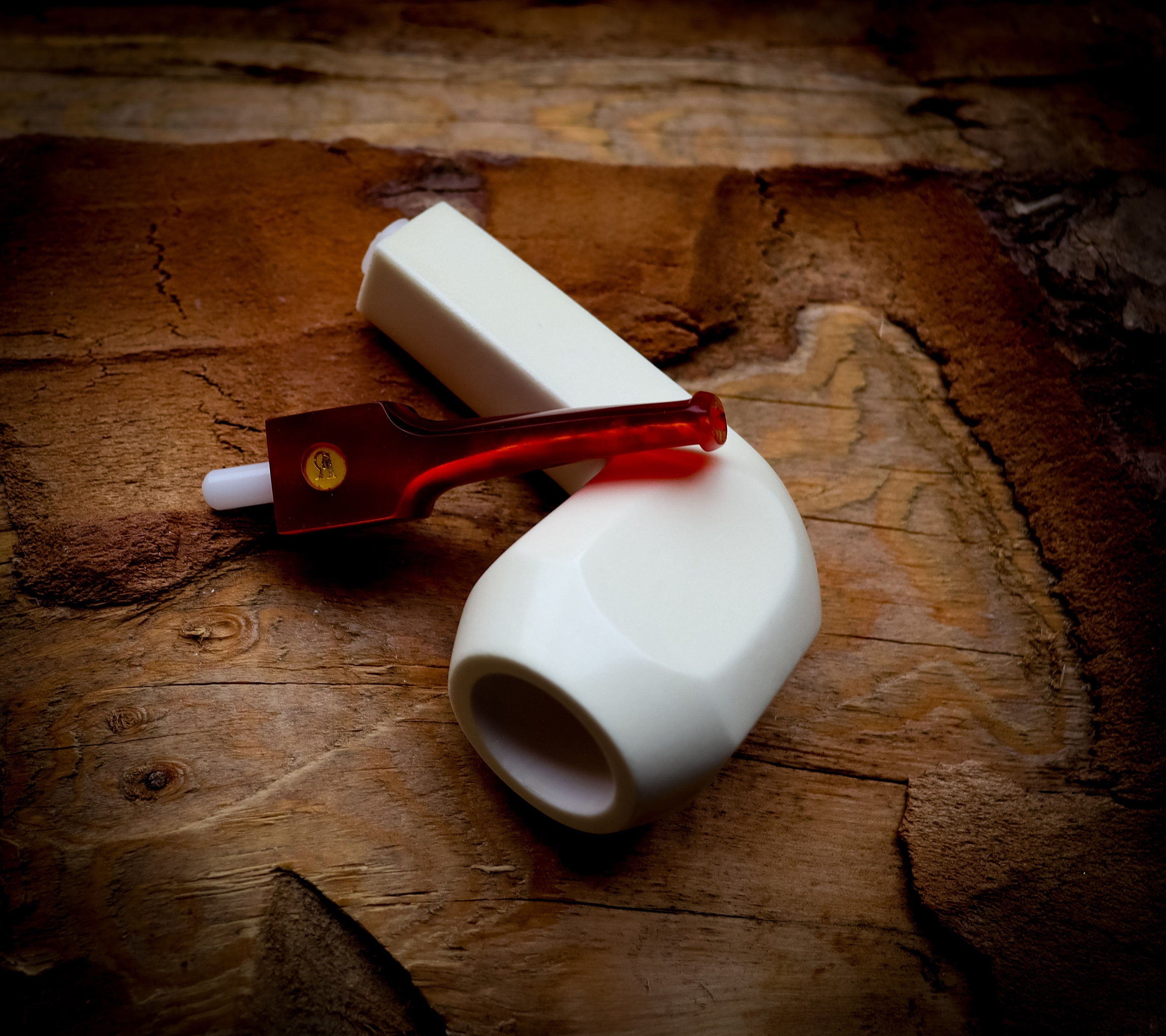 Panel Meerschaum Pipe