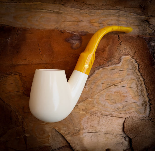 Astaş Meerschaum, Freehand Meerschaum, Smooth Meerschaum, Special Hand Crafted, Apple Meerschaum