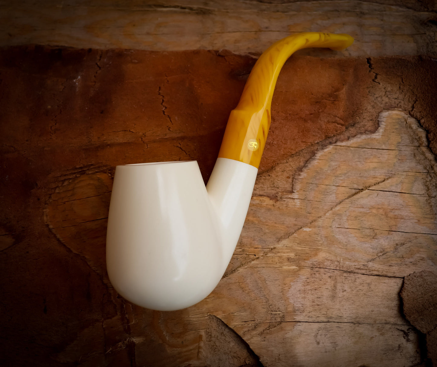 Astaş Meerschaum, Freehand Meerschaum, Smooth Meerschaum, Special Hand Crafted, Apple Meerschaum