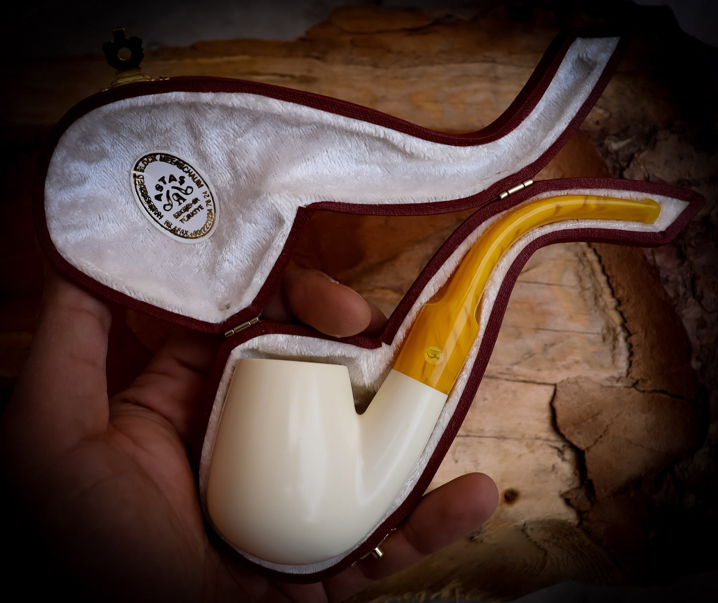 Astaş Meerschaum, Freehand Meerschaum, Smooth Meerschaum, Special Hand Crafted, Apple Meerschaum