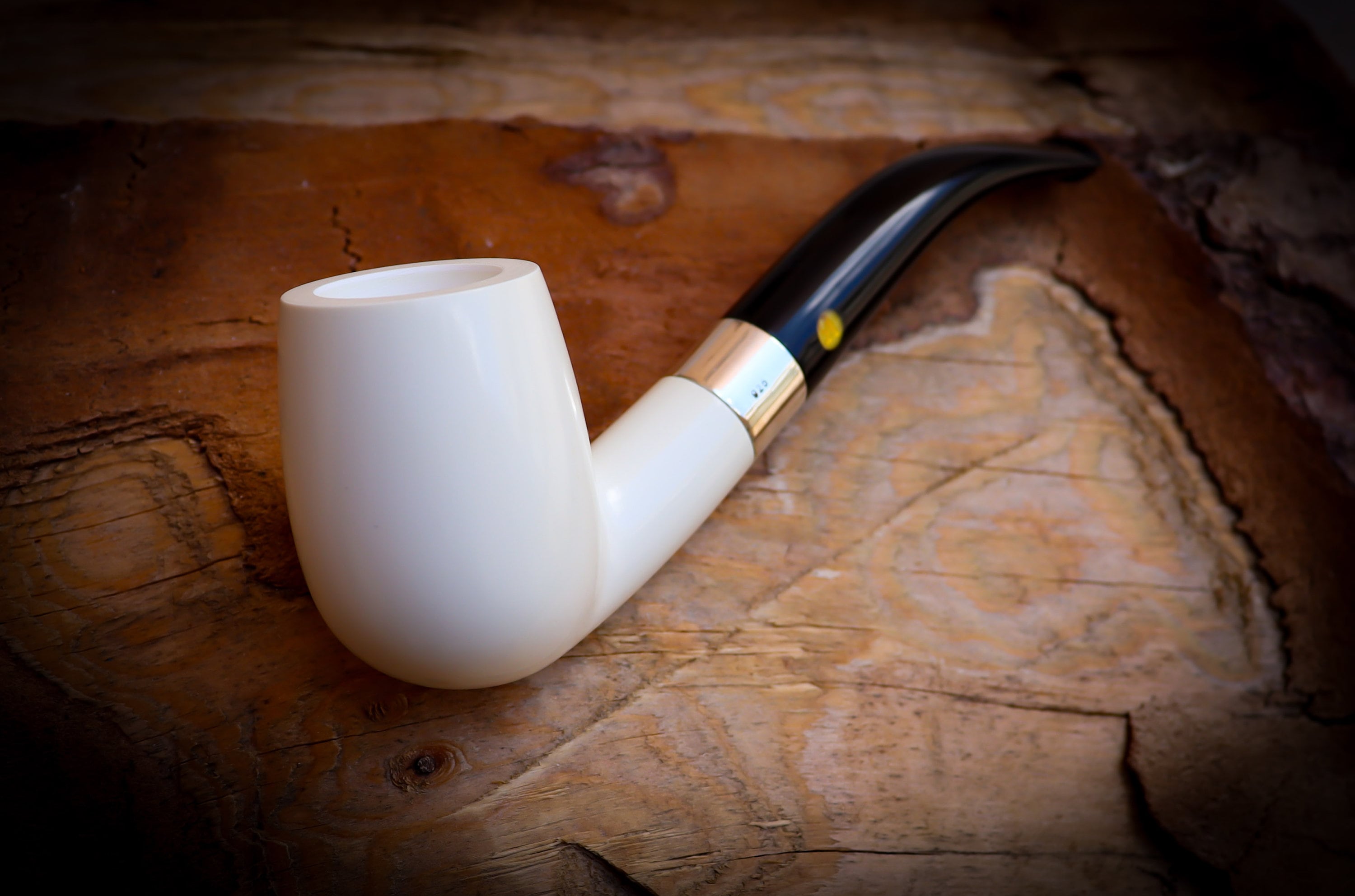 Half Bent Meerschaum Pipe