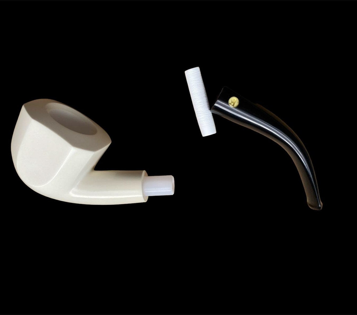 3MM Filters Universal High Absorbent Natural Meerschaum Bowl Filters (10×) -Astaş Meerschaum (Filterless usage experience in filtered pipes)