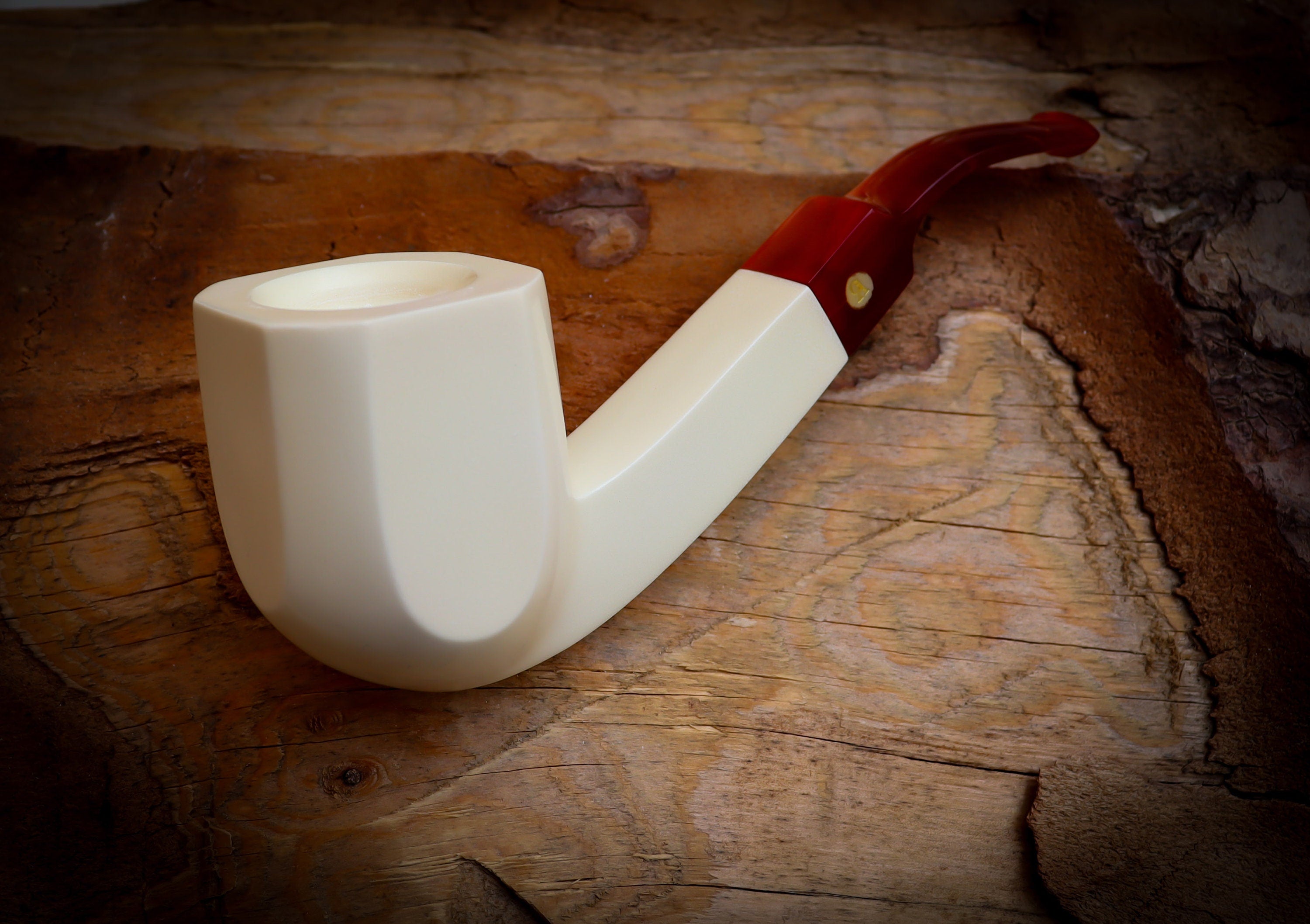 Panel Meerschaum Pipe