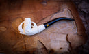 Cigarette Holder Eagle Claw Meerschaum Pipe With Leather Case-Astaş Meerschaum